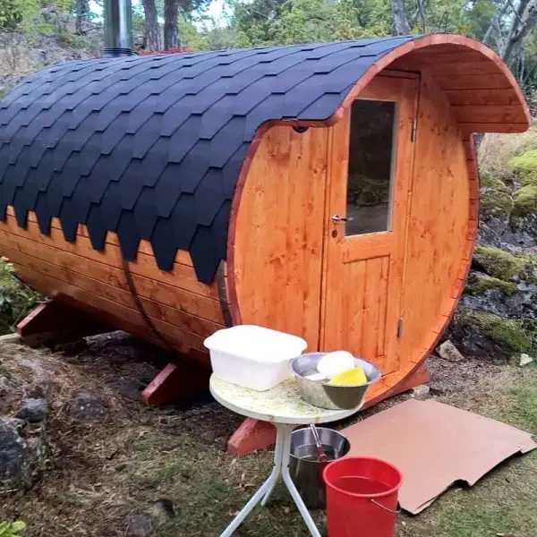 Fassssauna 3m für 6 Personen – Bild 8