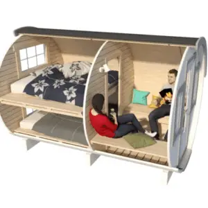 Campingfass Familie