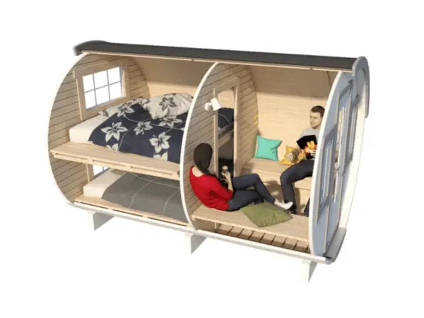 Campingfass Familie